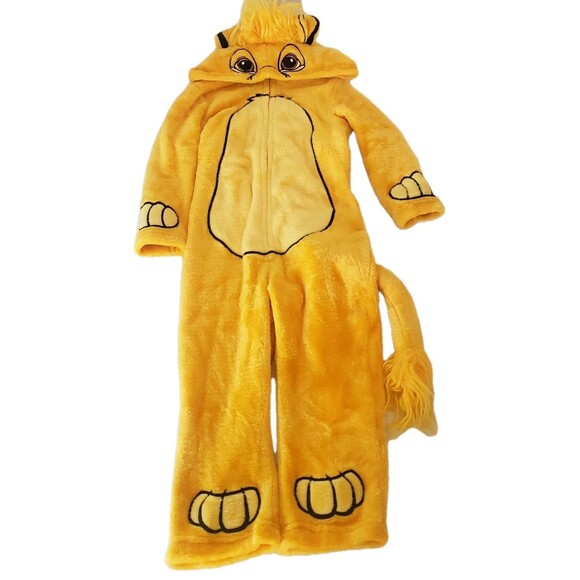 Disney Unisex Coverall Toddler 2T Lion King Simba Plush Halloween Costume - Picture 1 of 7